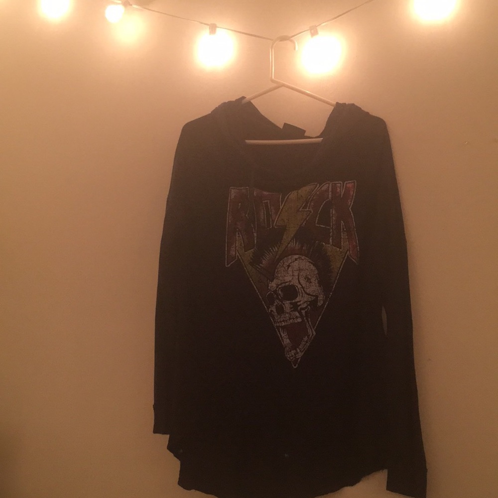 CHIC 2 CHIC graphic rock sweatshirt